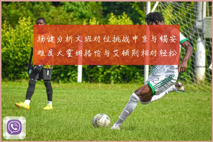 杨健分析文班对位挑战申京与锡安难度大霍姆格伦与艾顿则相对轻松